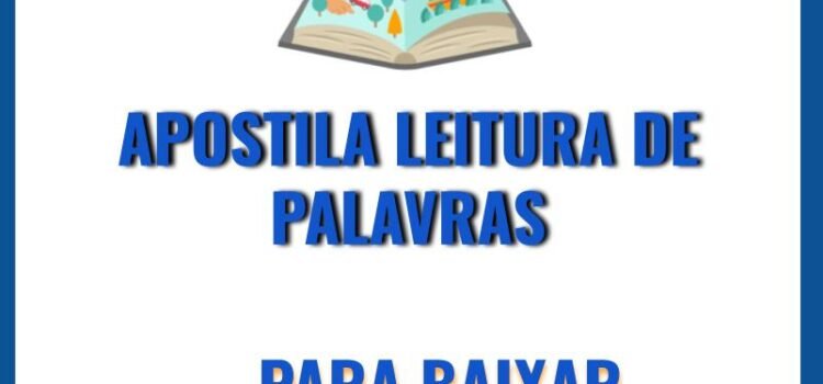 Ficha Leitura de Palavras Ficha Leitura de Palavras